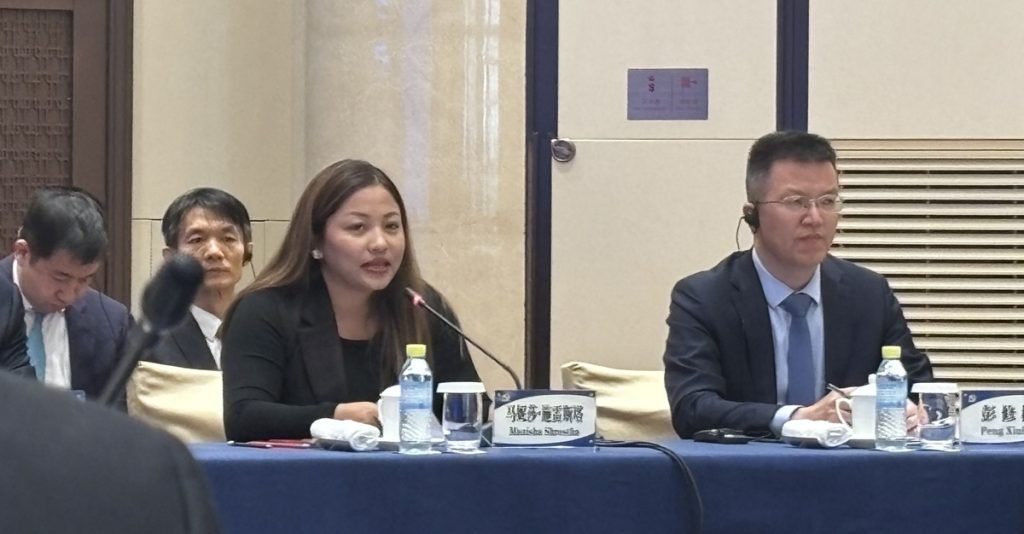 बेइजिङमा “मेरो नजरमा सीपीसी” संवादमा नेपाली युवाहरूको सहभागिता, मनिषाले दिइन मन्तब्य