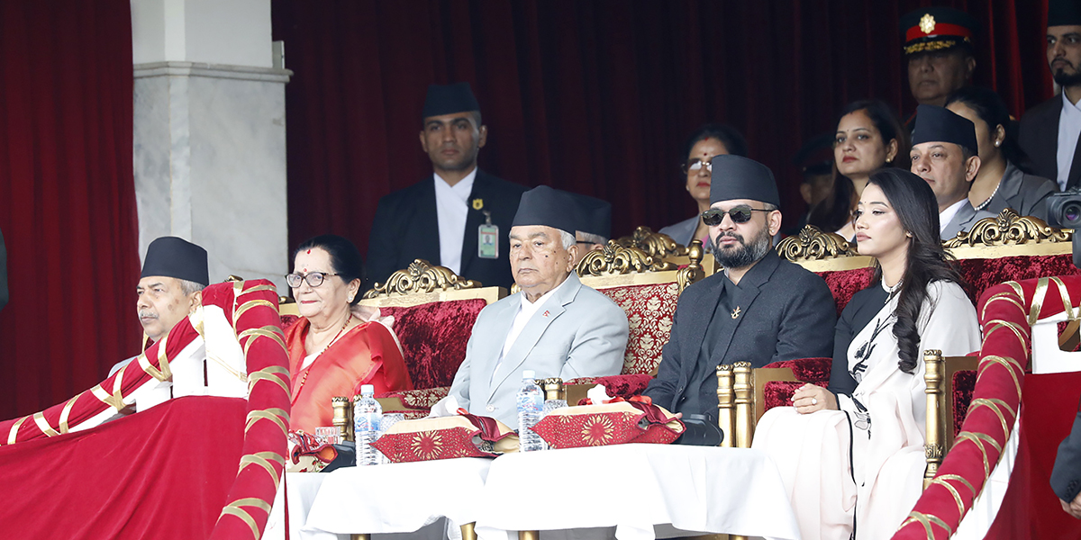 १९ औँ गणतन्त्र दिवसः राजनीतिक नेतृत्वको चरित्रमा सुधार आवश्यक रहेको राष्ट्रपति पौडेलको भनाइ
