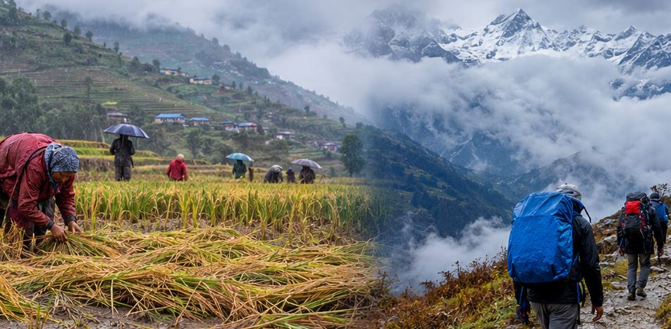बंगालको खाडीमा चक्रवात विकसित हुँदै, नेपालमा वर्षा र हिमपातको सम्भावना